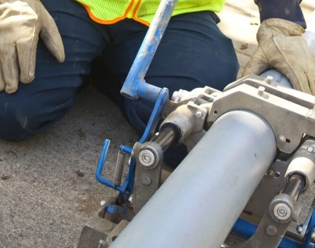 Professional plumbing technicians performing pipe replacement and main line repair in Columbia, SC using advanced equipment.